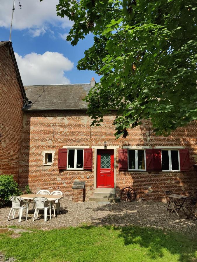 Uw Eigen Boerderij Bij Le Moulin De La Place Hargicourt Exterior photo